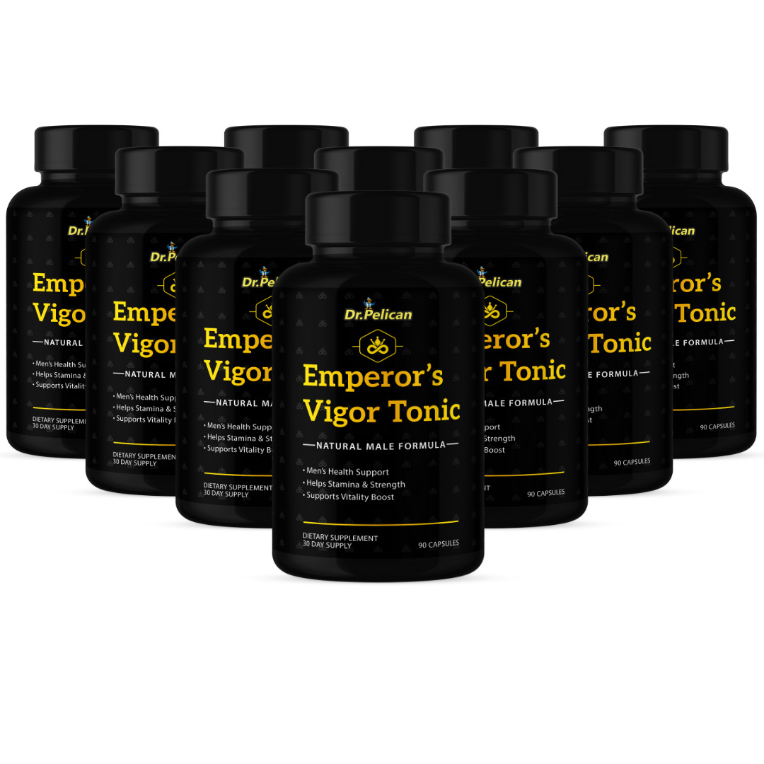 Emperors Vigor Tonic-Bodybuilding & Mens Health Support-10 Bottles-900 Capsules