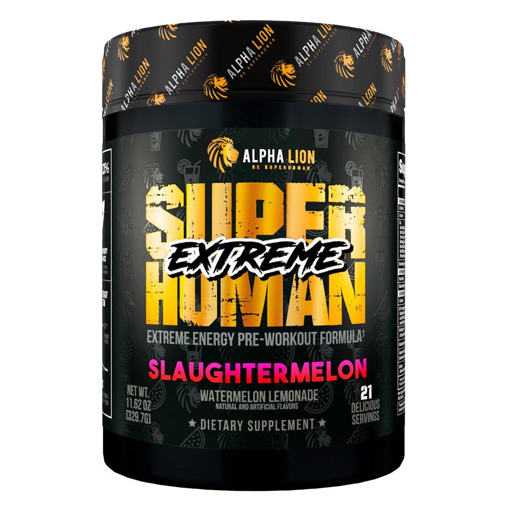 Alpha Lion Superhuman Extreme – Extreme Energy Pre-Workout Formula –