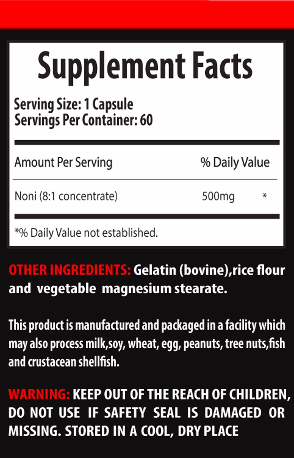 Anti-aging oil – ANTI WRINKLE – NONI COMBO 2b – fruit juice – energy booster