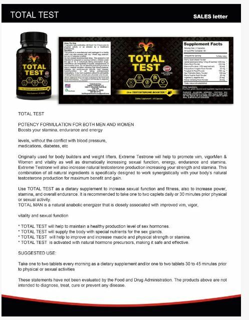 Keto BHB Weight Loss Capsules & Total Test Testosterone Booster Supplement Combo
