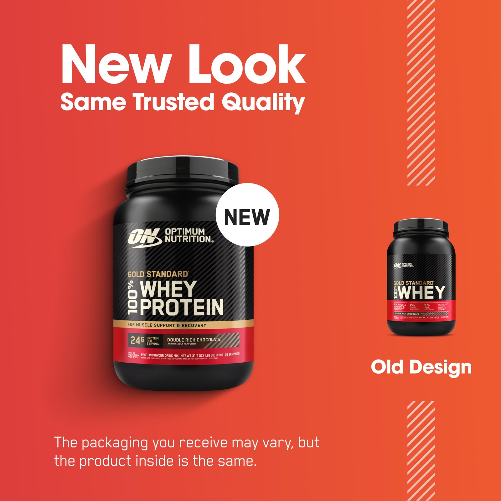 Optimum Nutrition Gold Standard 100 Whey Protein Powder Double Rich Chocolate