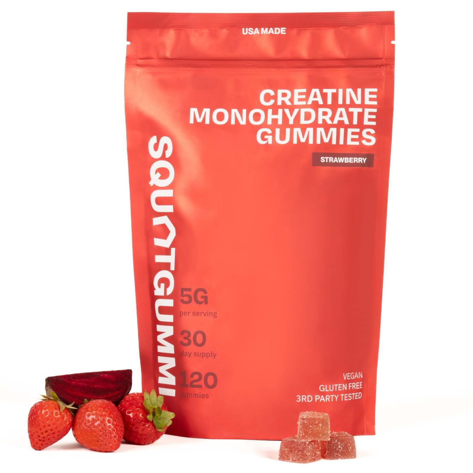 3rd Party Tested Creatine Monohydrate Gummies for Men & Women – Creatine Gummies