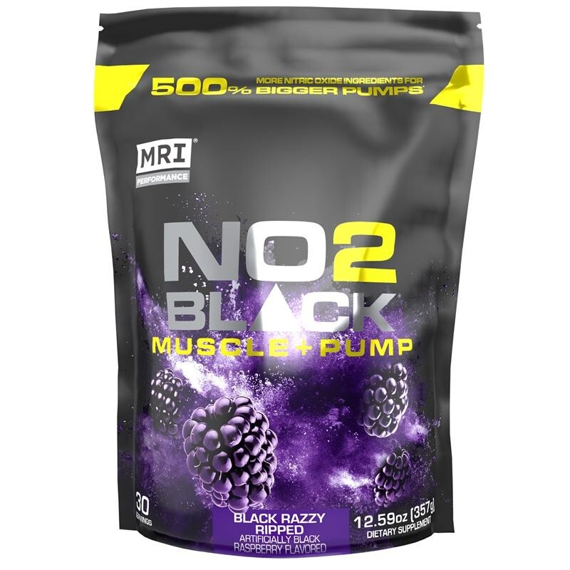 NO2 BLACK® MUSCLE + PUMP NITRIC OXIDE (30 SERVINGS)