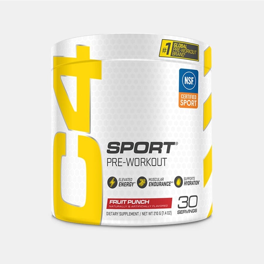 ✅️C4 Sport Pre-Workout – Fruit Punch – 9.5oz – 2-PACK✅️