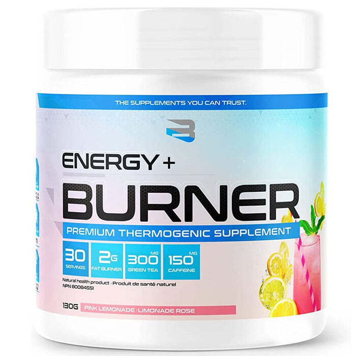 BELIEVE Energy+Burner Pink Lemonade 30 Servings 130 g 1689327244