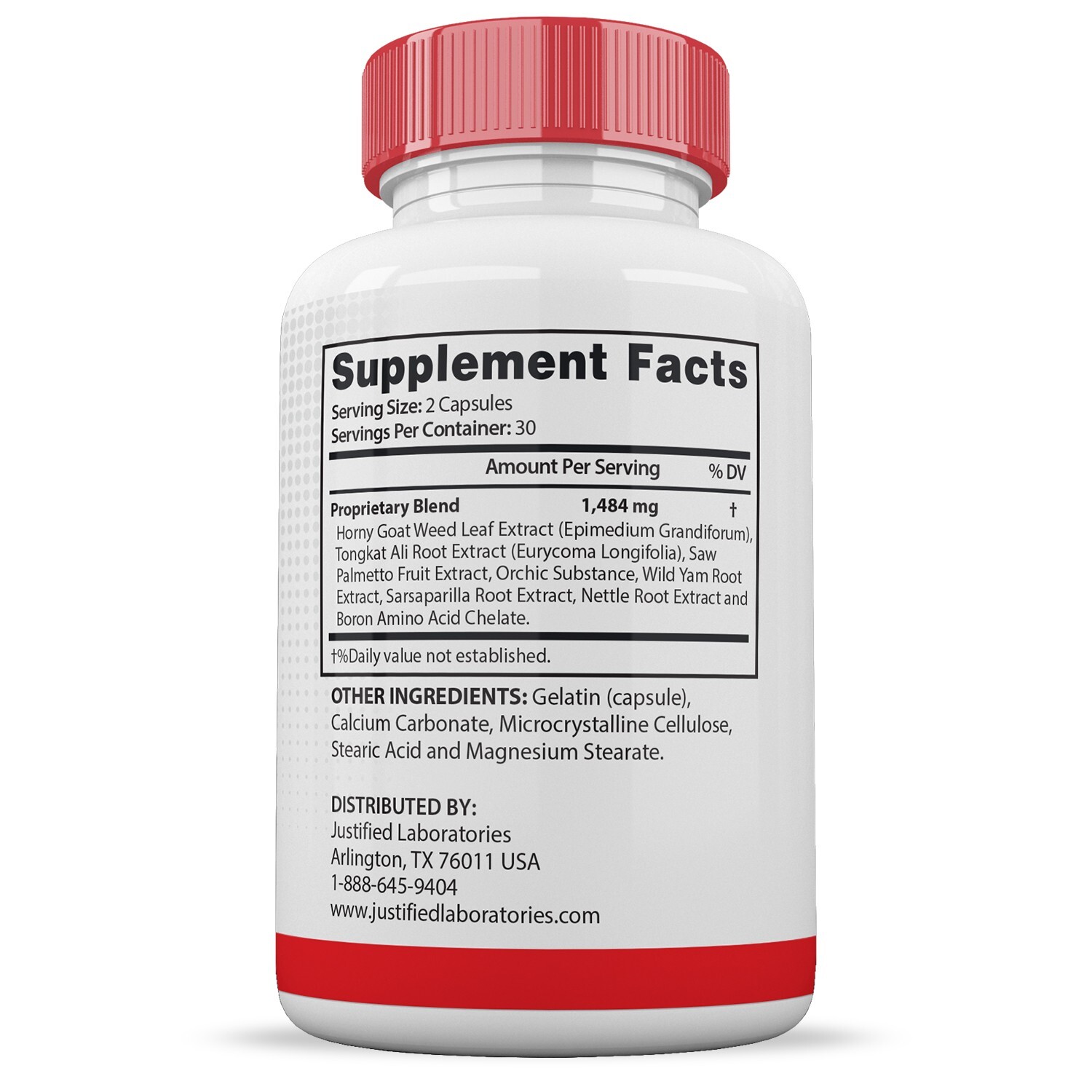 VItal Pump XL for Men Advanced Formula 1484MG Pills Vitamin Supplement 3 Pack