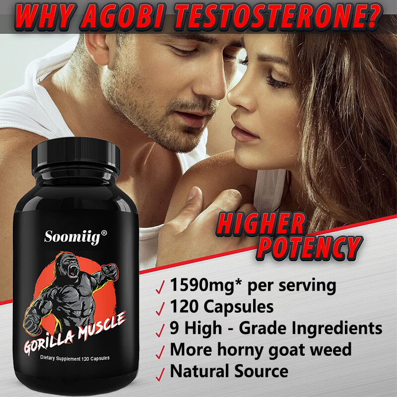 Male Booster Supplements- Enhancement Strength Stamina Sex Drive&Muscle Strength