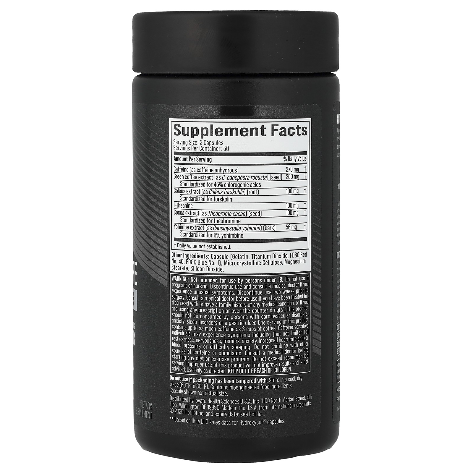 Hydroxycut Hardcore Elite, 100 Rapid-Release Thermo Caps