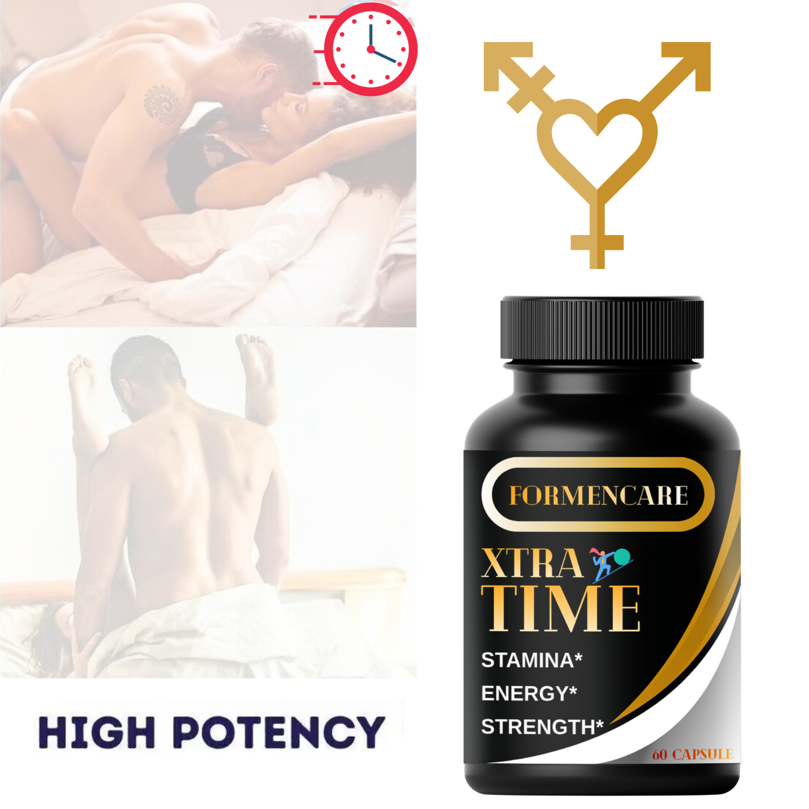 Erect-Man Extreme Potency Male Enhancement Pill! Last up to 3 Days! – 60 Pills !