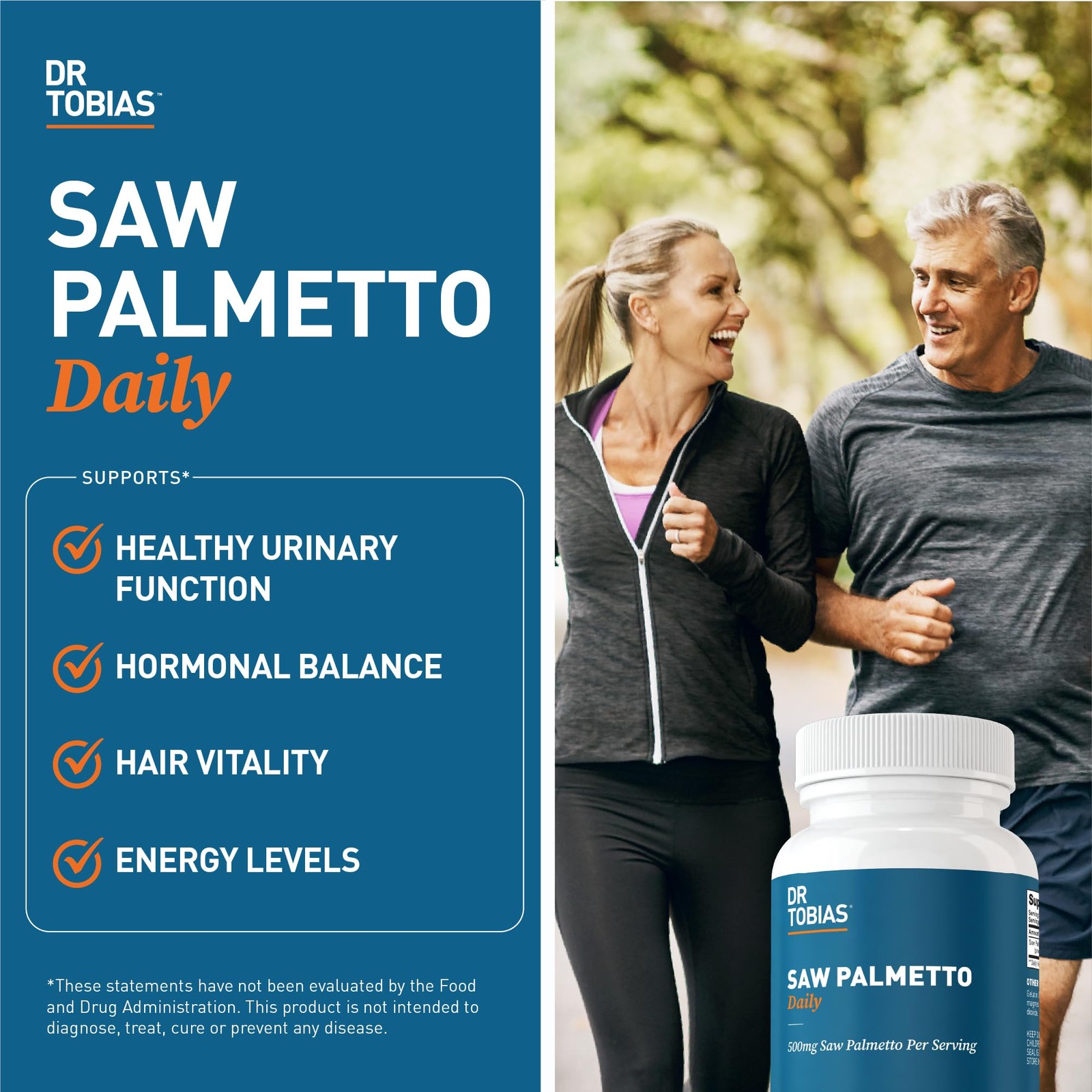 Dr. Tobias Saw Palmetto Supplement, Supports Urinary 100 Count (Pack of 1)
