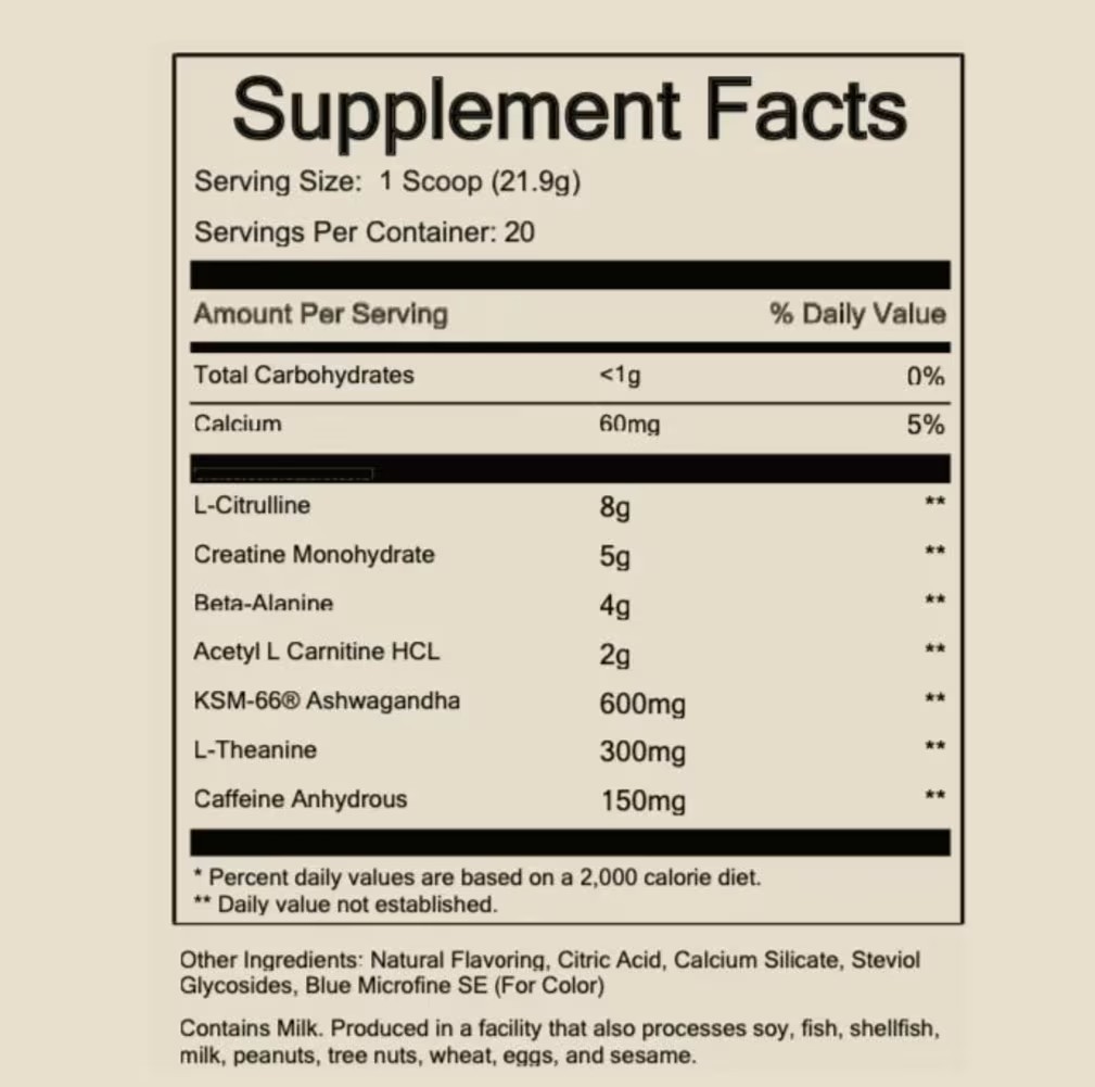 Wave Pre-Workout