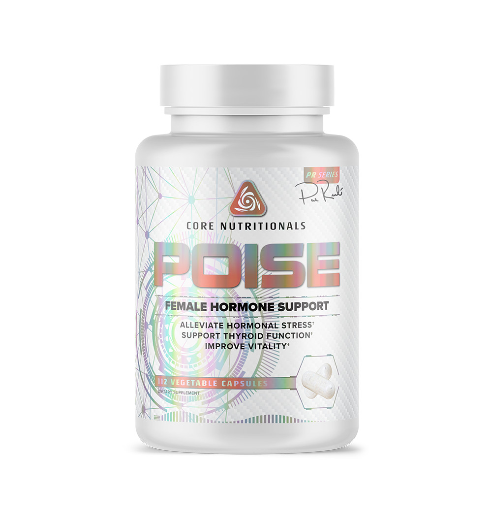 Core Nutritionals Poise Female Hormone & Thyroid – Relieve Menstrual Symptoms