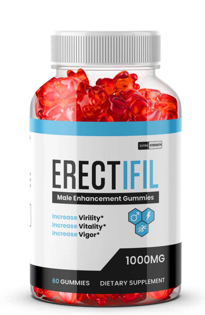 ( 1 BOTTLE) Erectifil Gummies – Male Virility with Maximum Strength – 60 Gummies