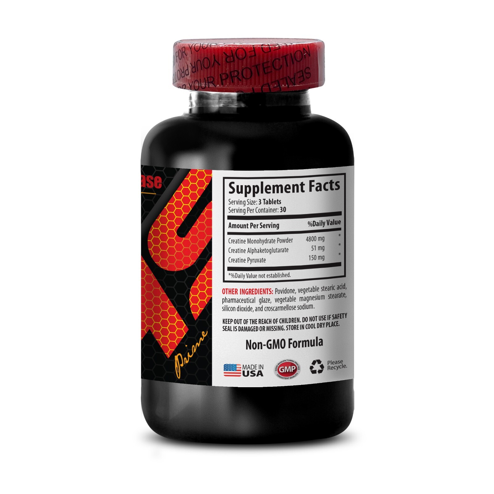Ultimate Endurance Blend – CREATINE 3X – Stamina Boost – 1Bot 90Tabs