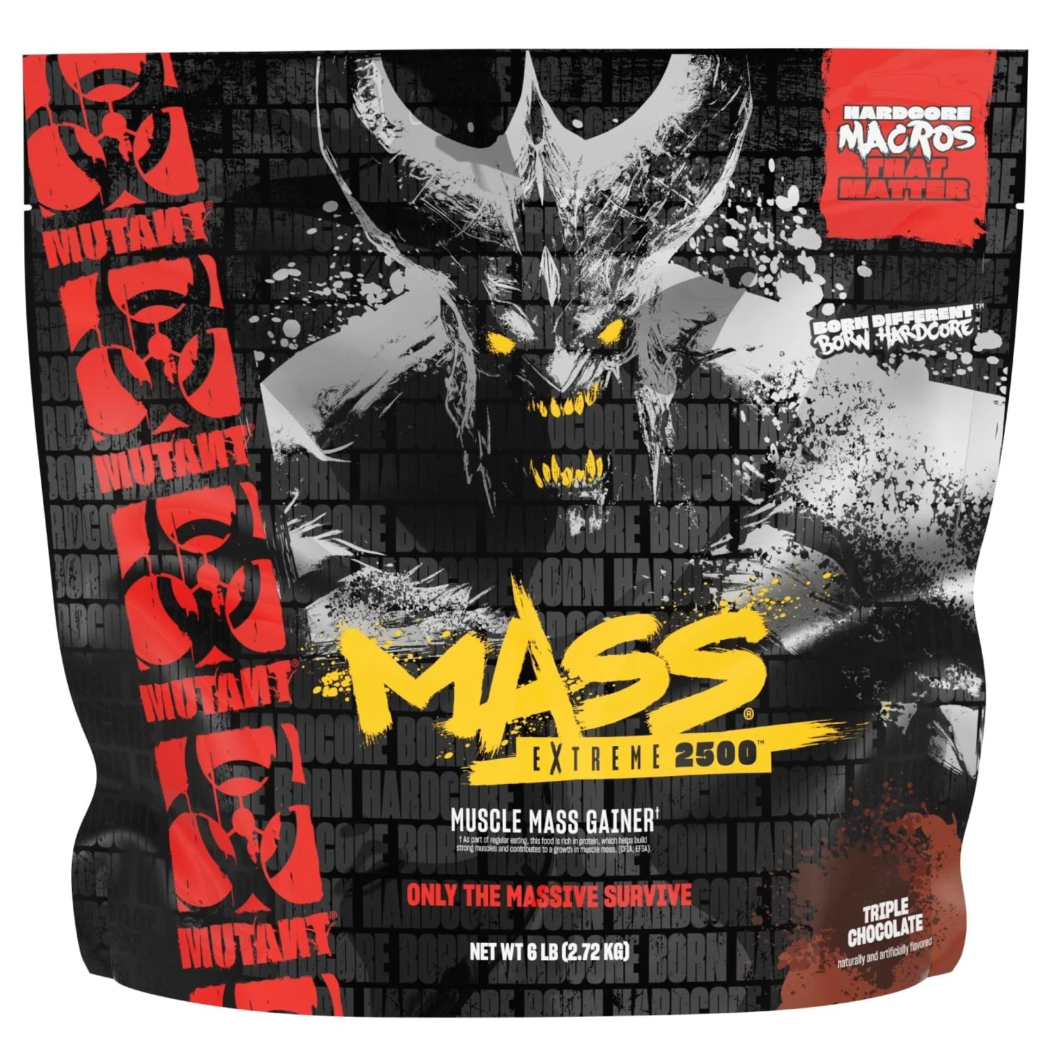 Mutant Mass Extreme Gainer – Whey Protein Powder – Build Muscle Size and Stre…