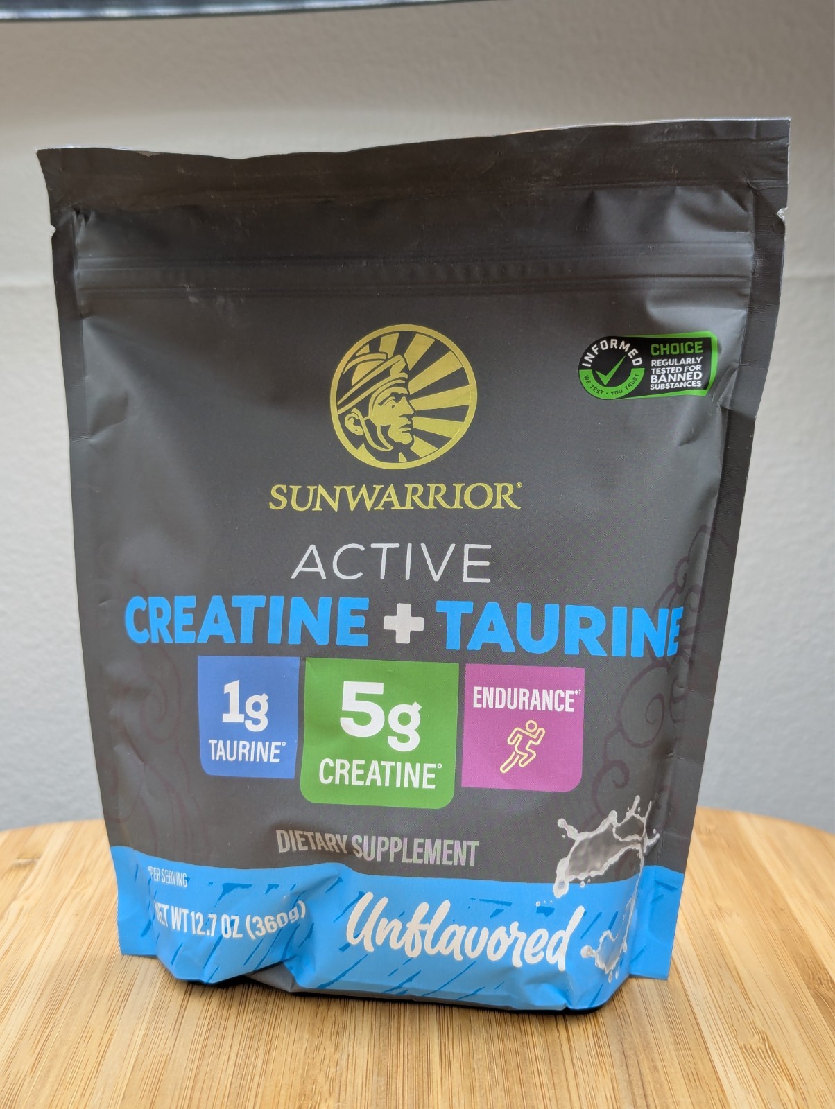 Creatine Monohydrate Powder Taurine Supplement, 5g 12.7 Ounce (Pack of 1)