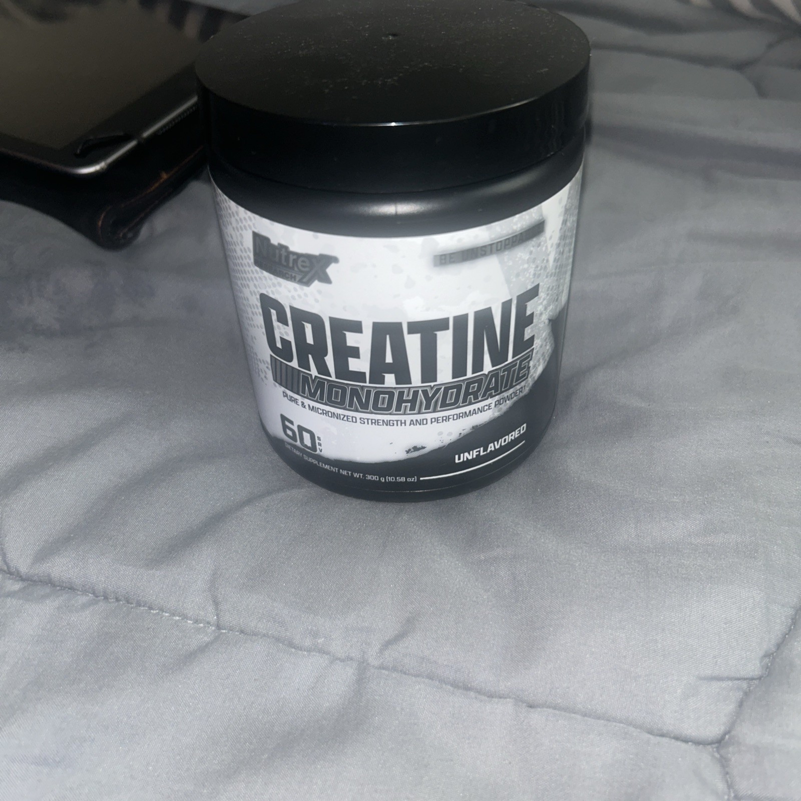 Nutrex CREATINE Monohydrate Powder Pure Micronized Unflavored 60 Serv 300 Grams
