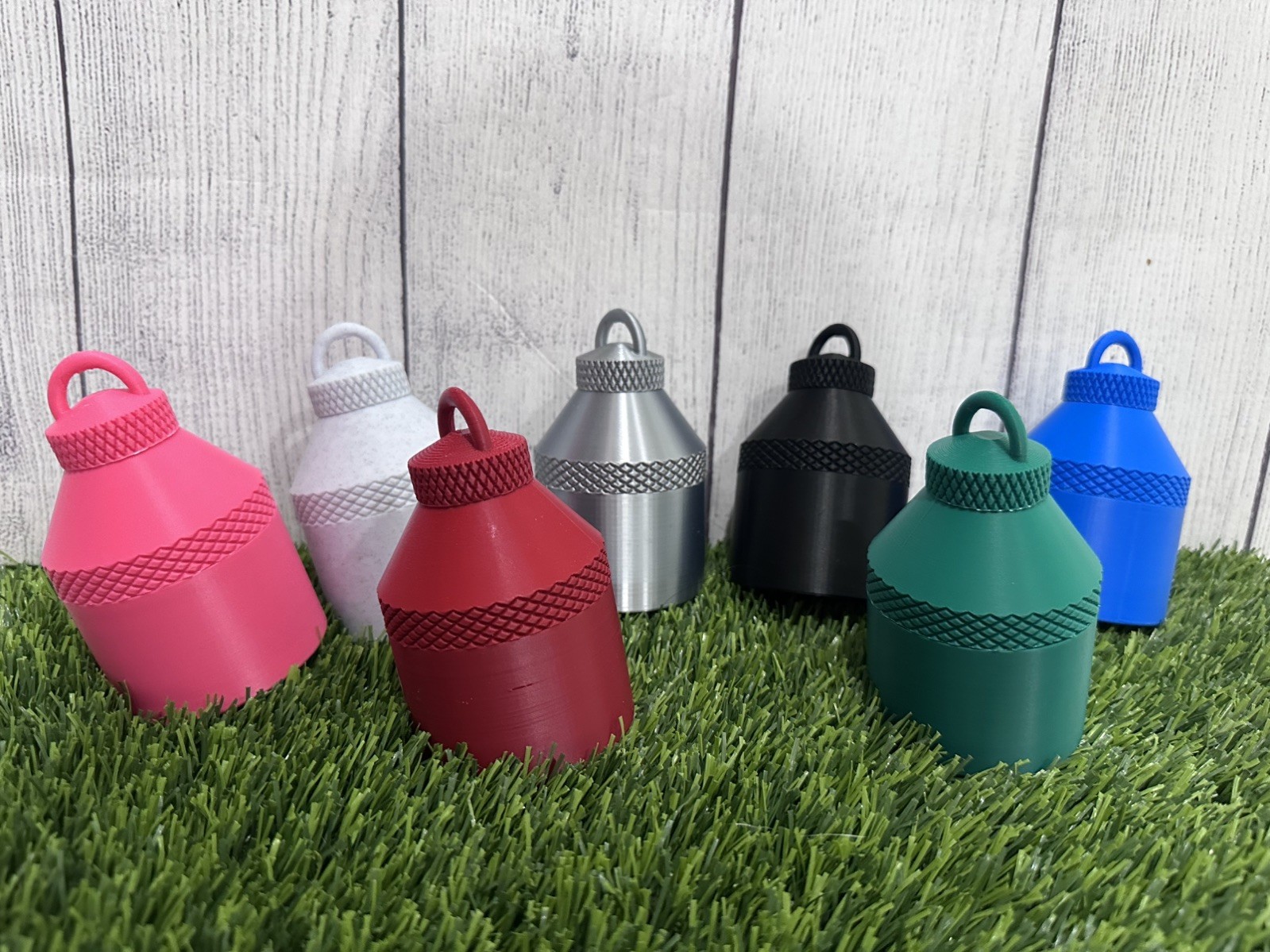 30g Protein Powder Container Keychain | Portable Supplement Storage | funnel