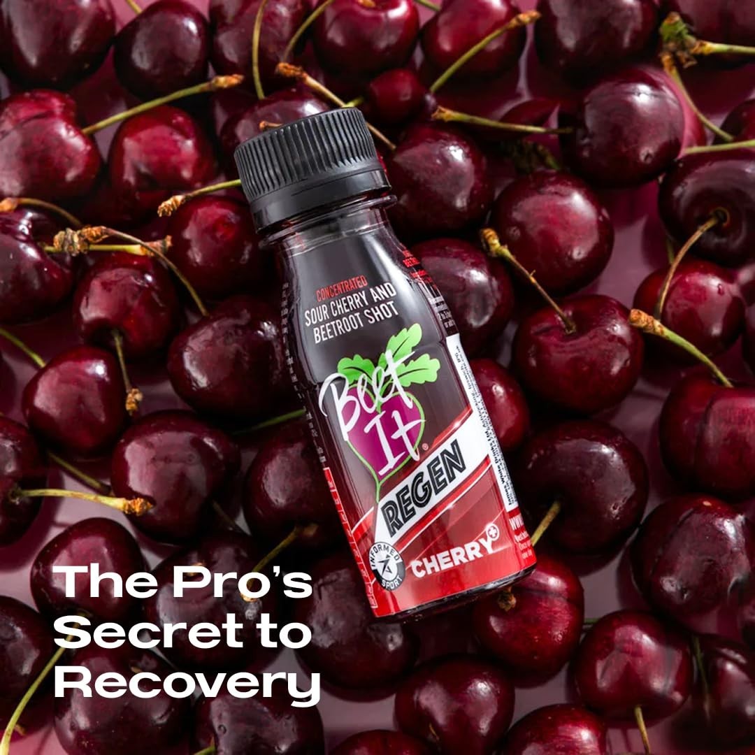 15x Beet It Regen Cherry+ Energy Shots 70ml Beet Juice & Tart Cherry Juice