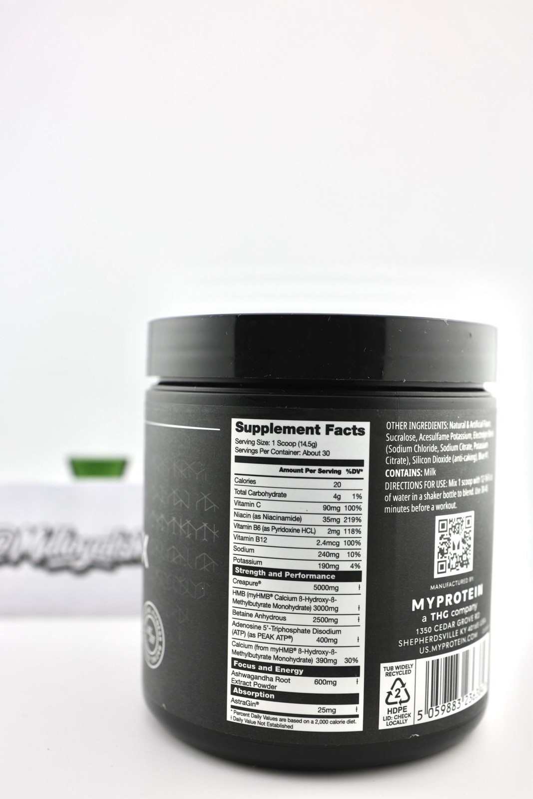 MyProtein HYROX Creatine Blue Raspberry 30 Servings EXP 11/2026 🚚✅ FAST SHIP⚡️