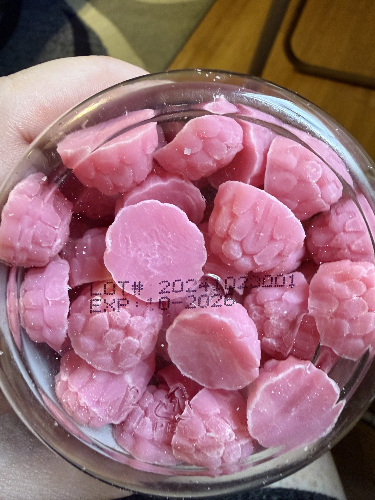 Nutravita Creatine Monohydrate Gummies, Raspberry Flavor, Quantity 120
