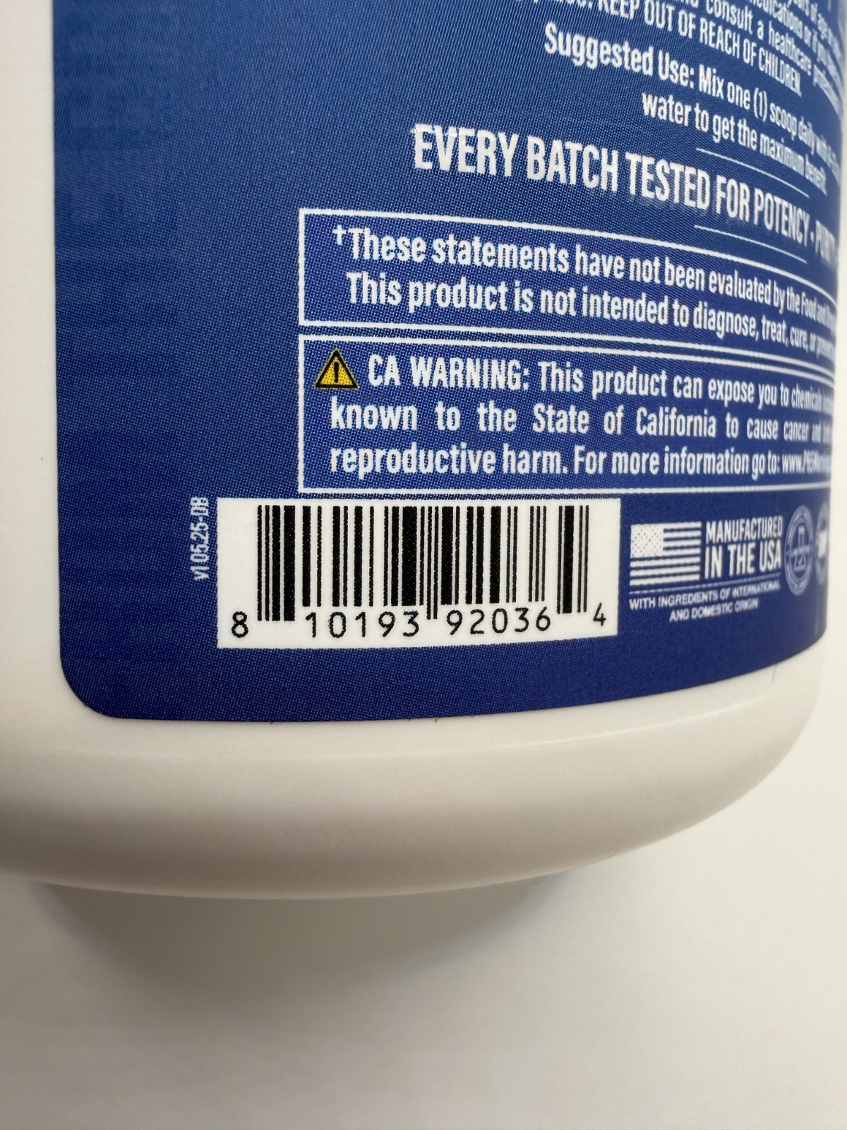 Raw Essentials CREATINE MONOHYDRATE Micronized Blue Raspberry 30 Servings – New