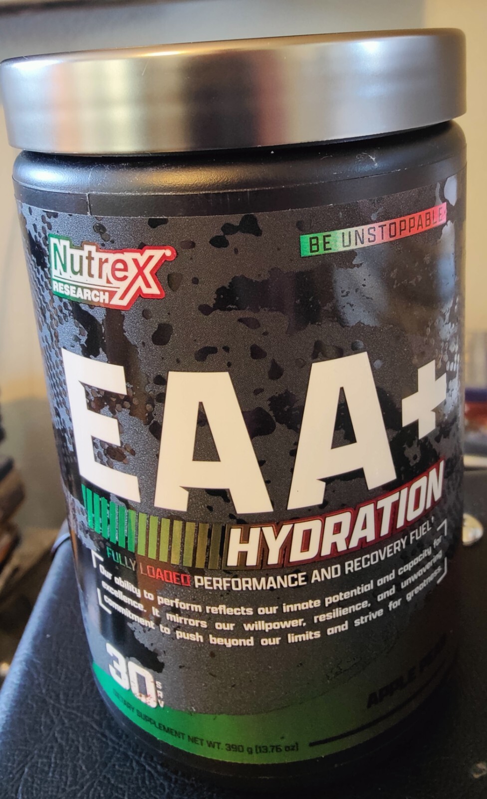 NUTREX – EAA+ Hydration – 30 Servings – Apple Pear – Exp 12/2026. Recovery Fuel