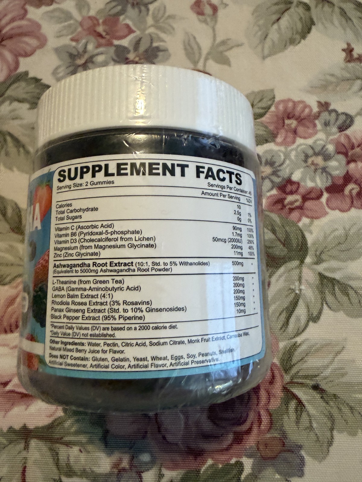 Vazatisi Ashwagandha Gummies for Women & Men – 90 Count – Ashwagandha Supplement