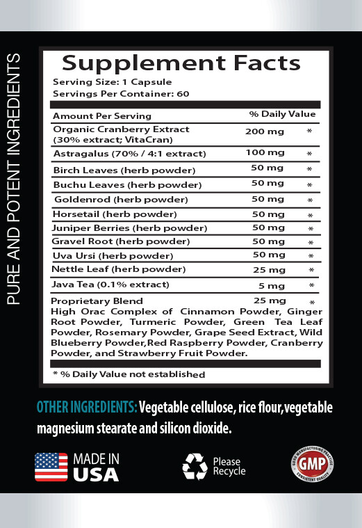 Astragalus root – KIDNEY SUPPORT COMPLEX 700mg – anti aging – skin care – 1 B