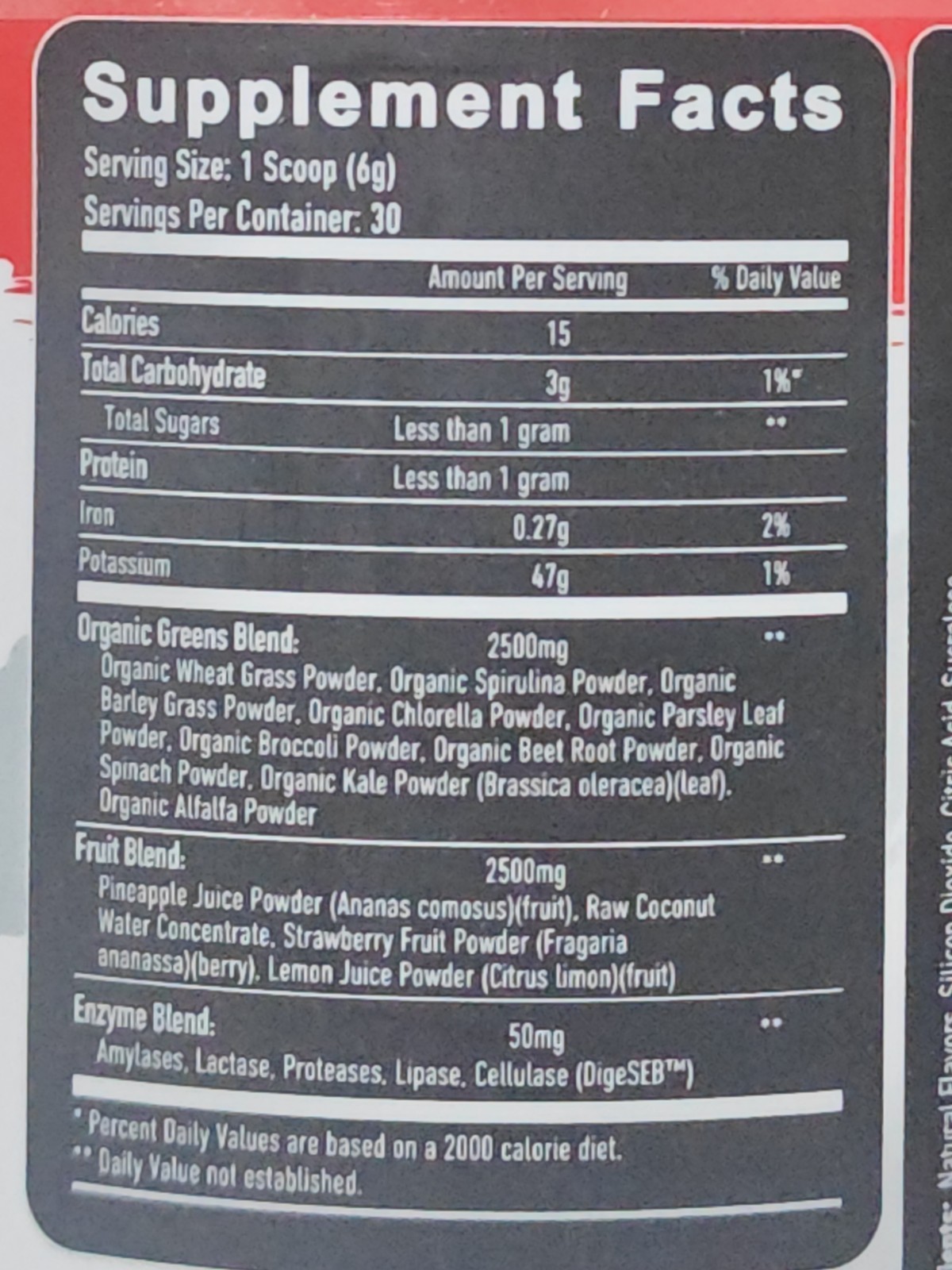 Primeval Labs Day 2 Day Fruits And Vegetables Strawberry Banana