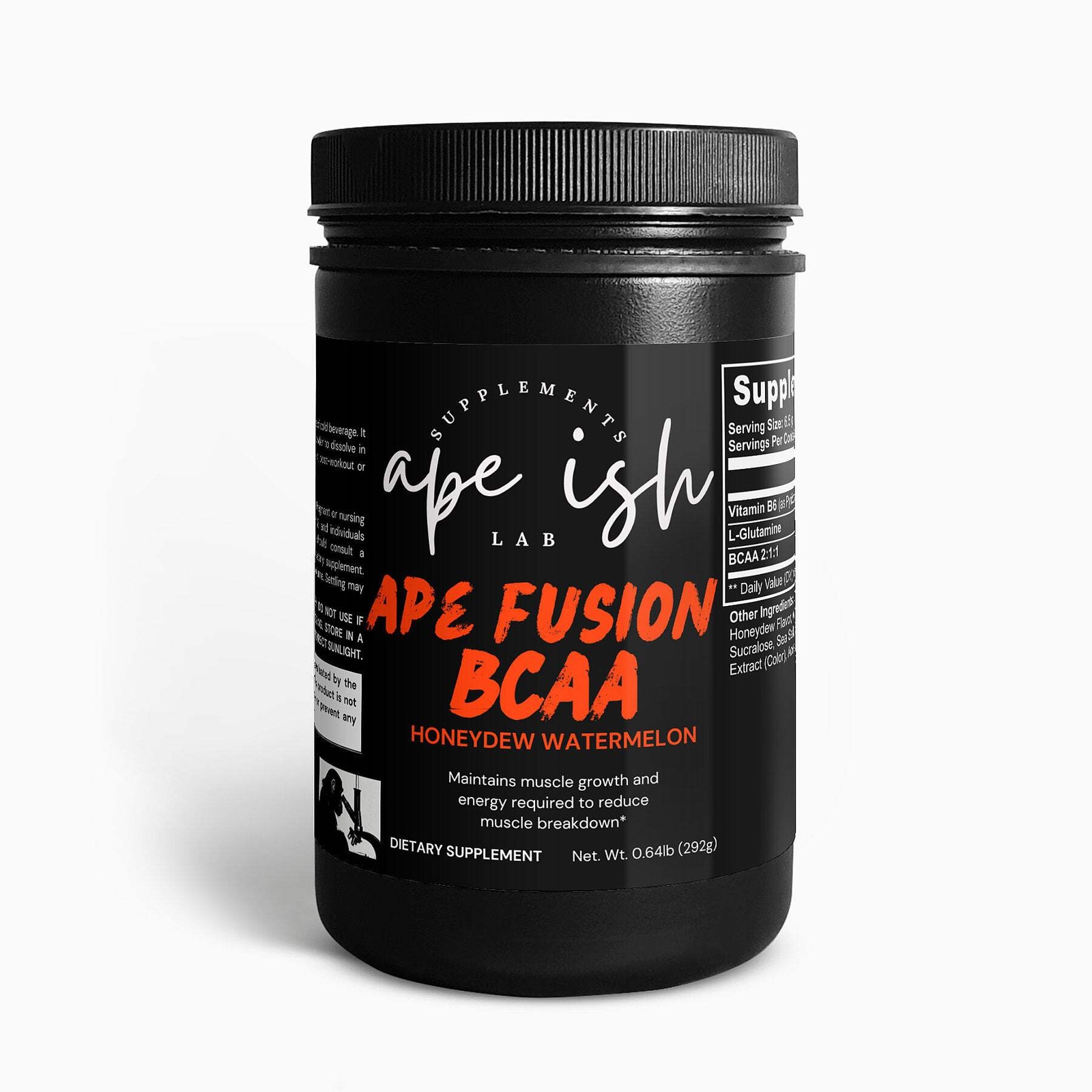 Ape Fusion BCAA – Post Workout Powder (Honeydew/Watermelon)