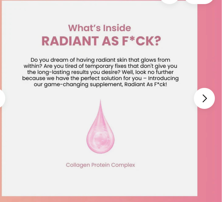 2 bottles SKIN COLLAGEN CAPSULES Biohacking RADIANT – 90 Count each EXP 2027