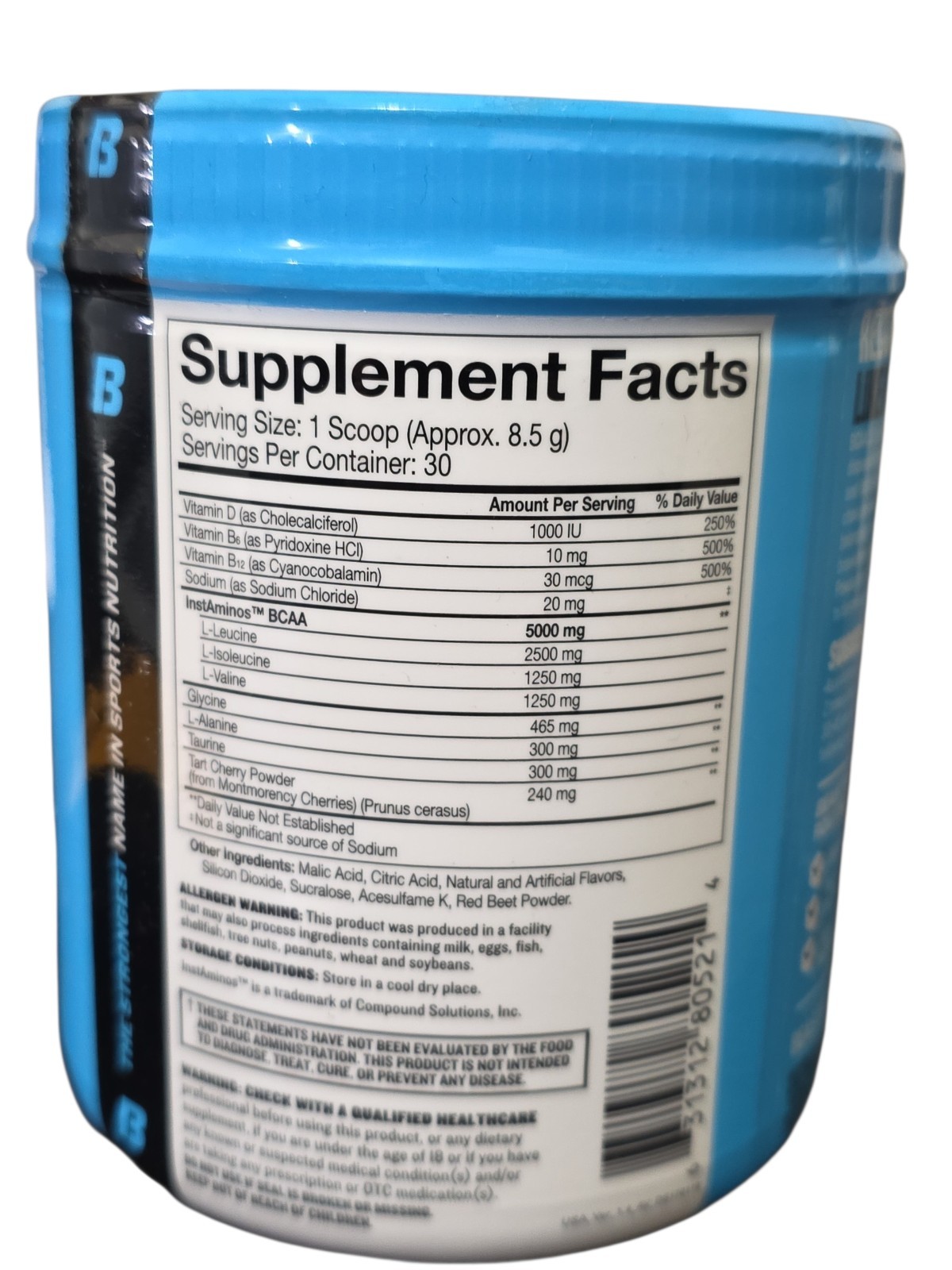 Beast Sports Nutrition BCAA 2:1:1 Beast Punch