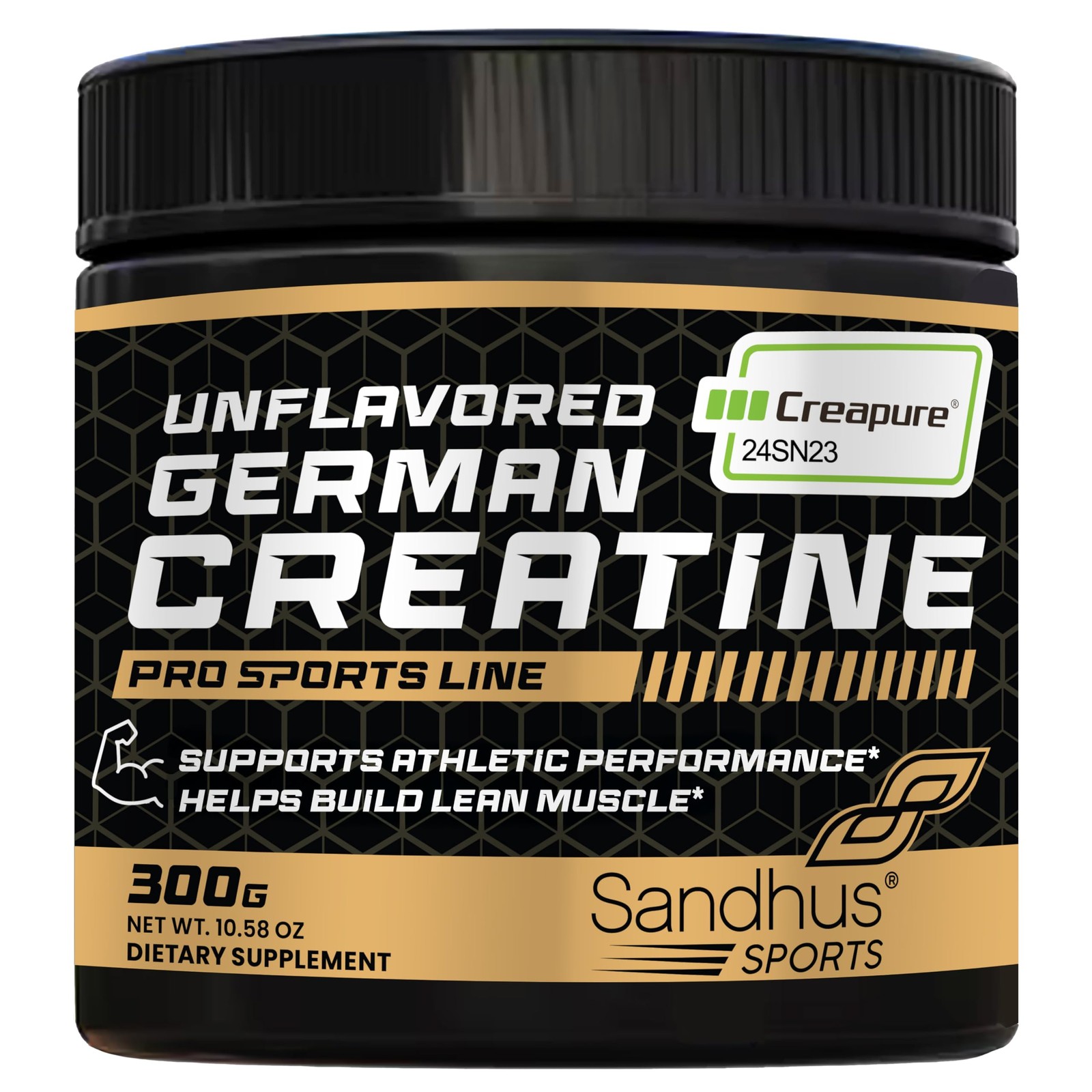 Creapure German Creatine Monohydrate Powder Supplements for Men & Women, Unfl…