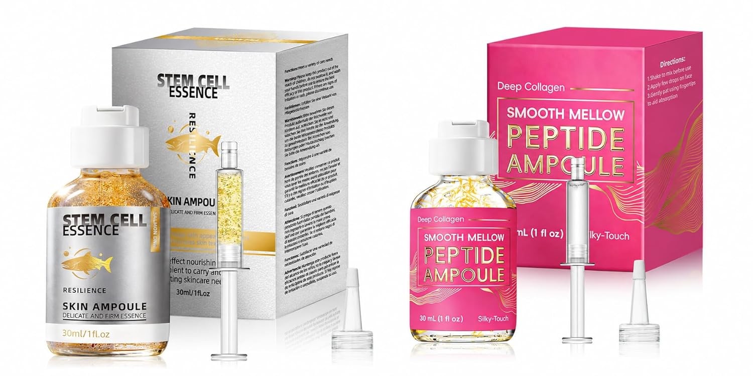 Salmon DNA & Collagen Peptide Serum Bundle Skincare