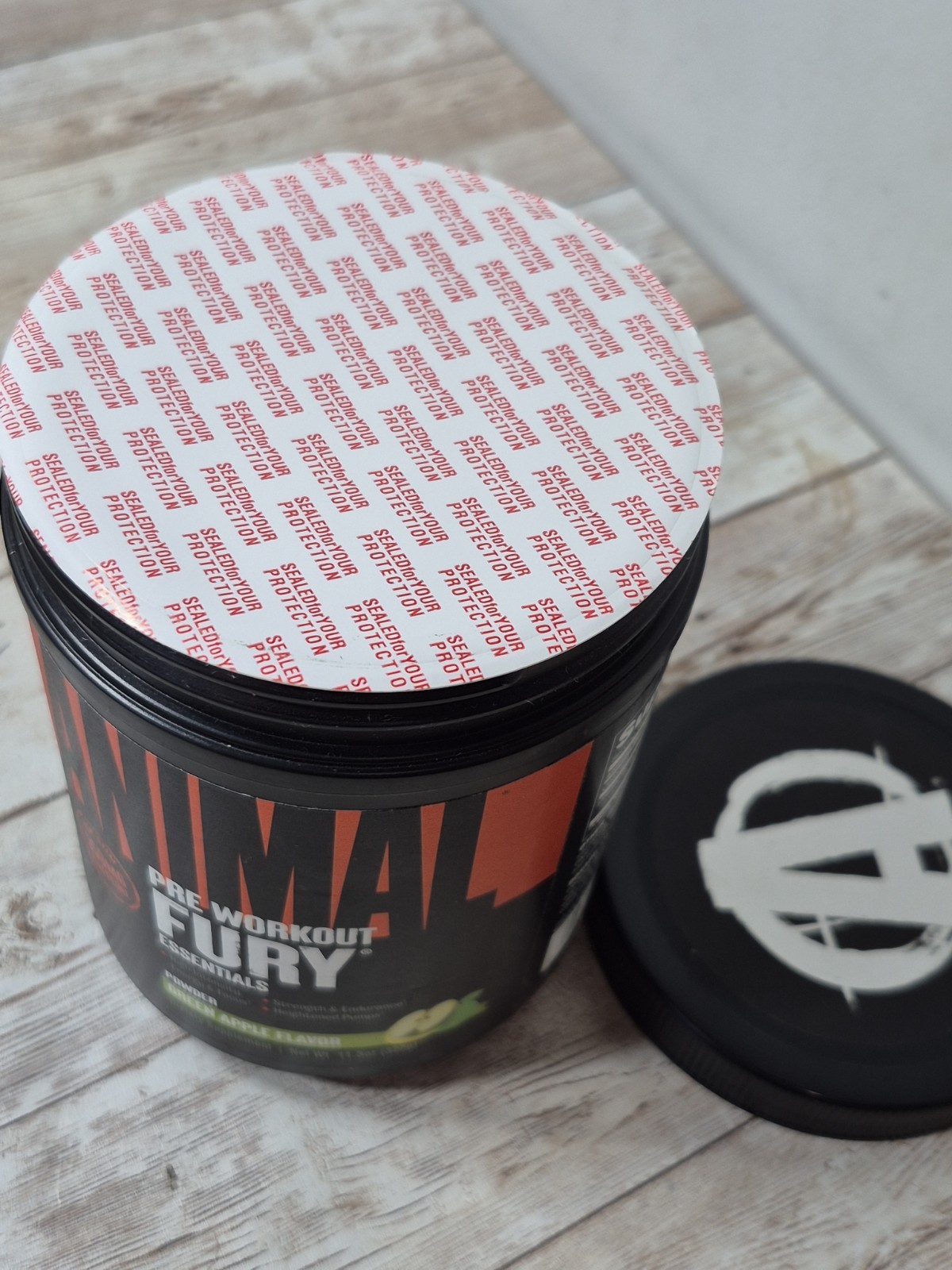 Animal Fury Green Apple 20 Servings Pre-Workout Stack 11.3oz Universal Nutrition
