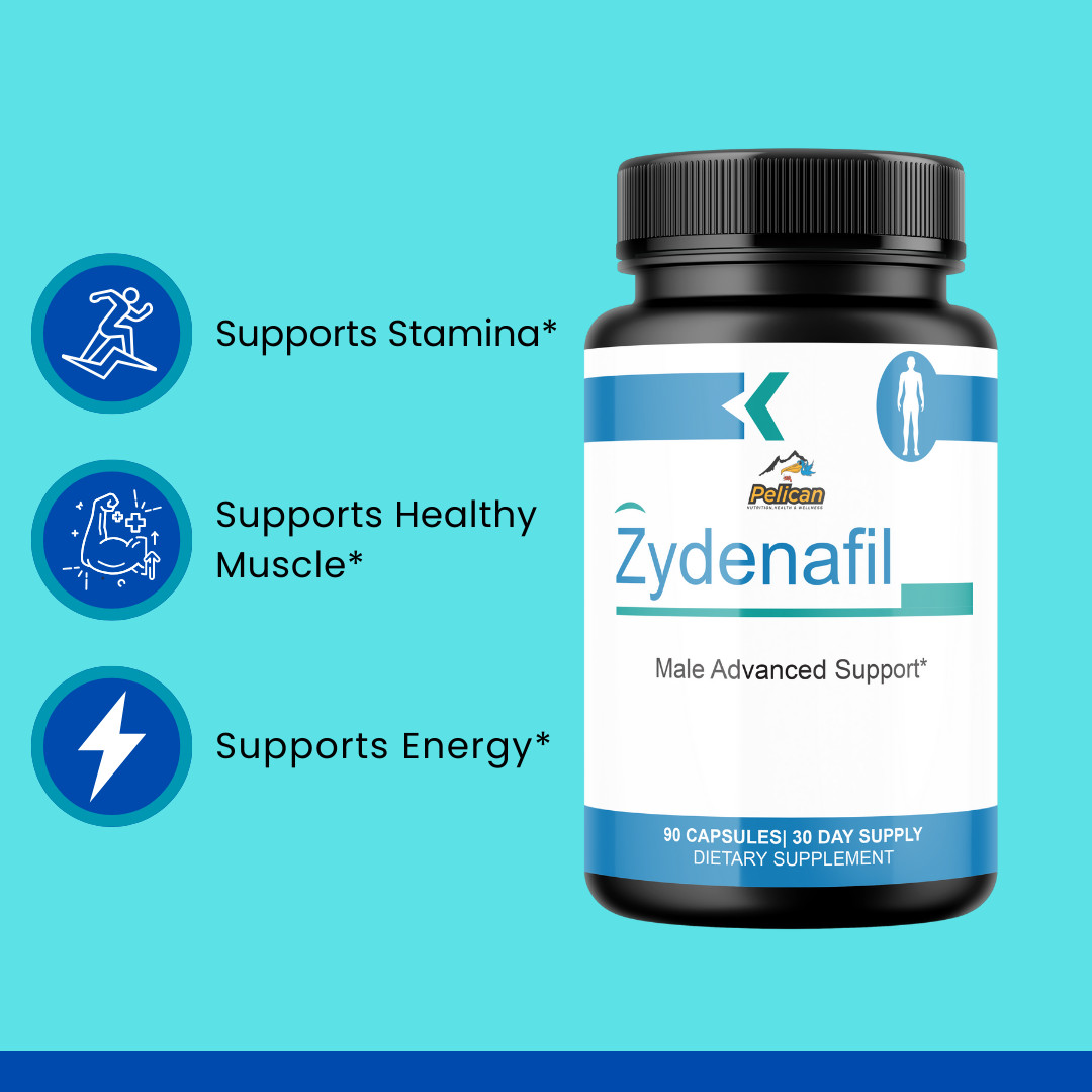 Zydenafil- Bodybuilding & Men’s Health Support- 4 Bottles- 360 Capsules