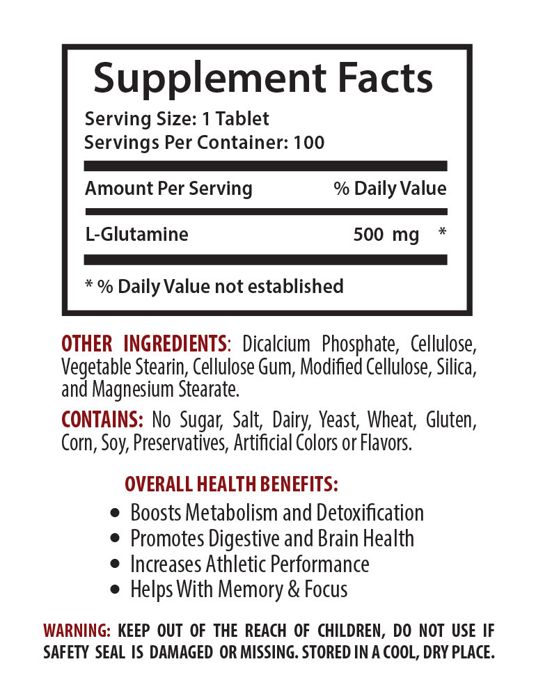 Bcaa Powder 1000 – L-GLUTAMINE 500mg – Build Proteins 2B