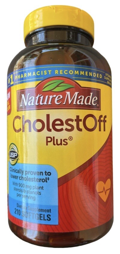 Nature Made CholestOFF plus 210 SOFTGELS