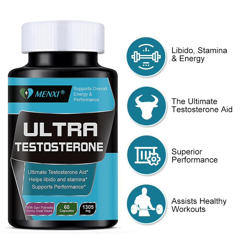 #1 Testosterone Booster, Male Enhancement Muscle Strength & Growth Boost Energy
