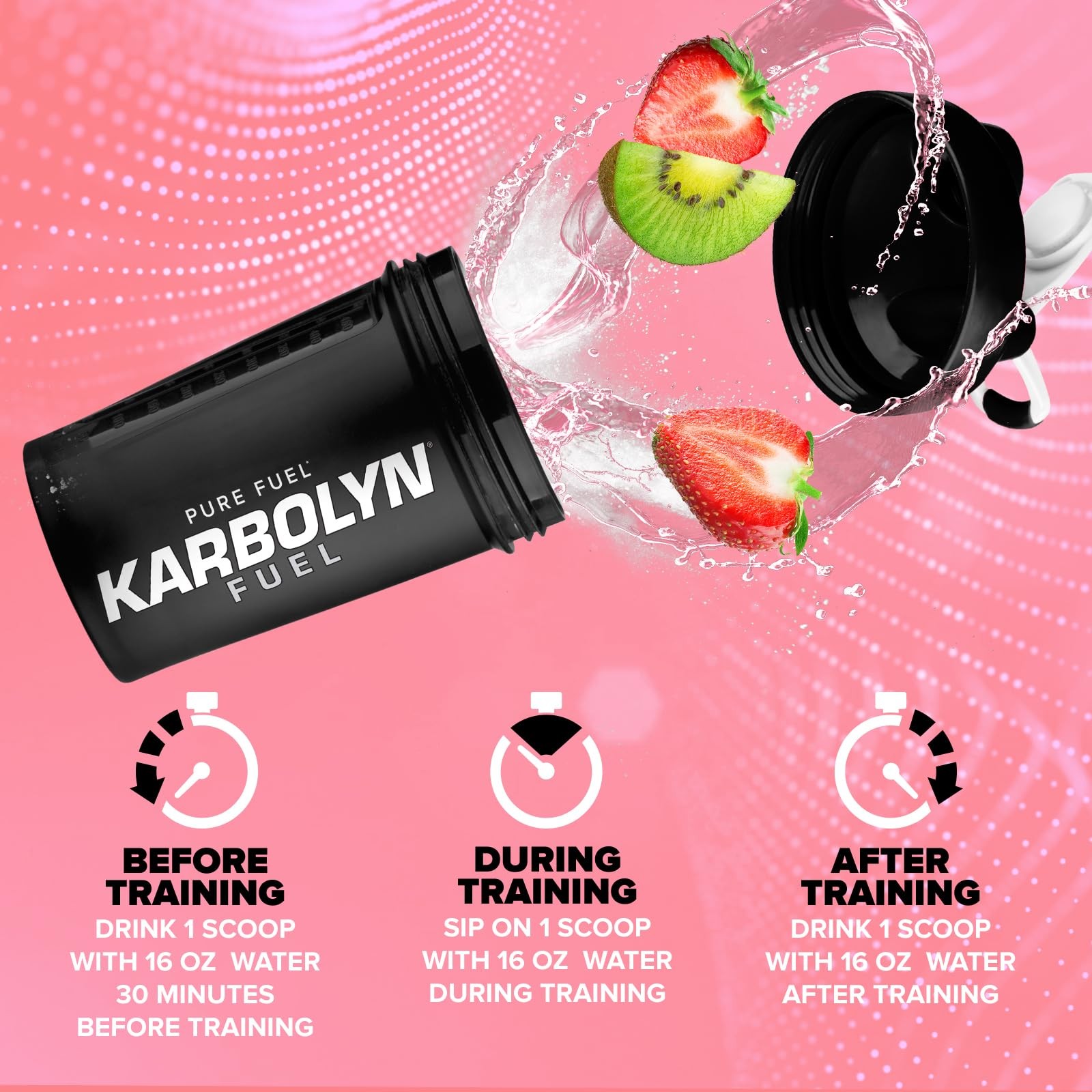 EFX Sports Karbolyn Fuel | FastAbsorbing Carbohydrate Powder | Carb Load, Sus…