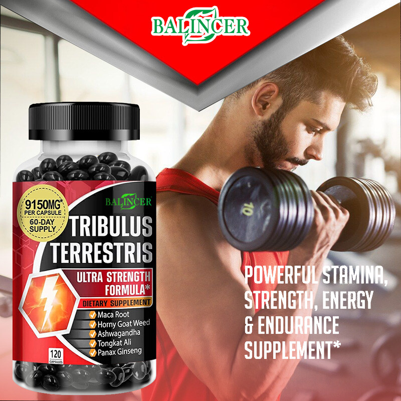 Tribulus Terrestris 800mg Testosteron Booster Muscle Mass 120 Capsules