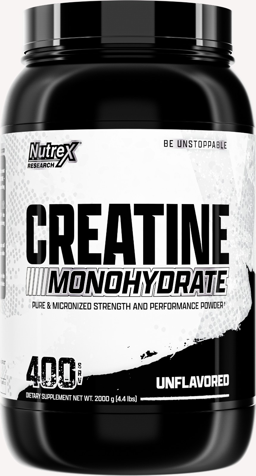 Nutrex CREATINE Monohydrate Bulk Powder Micronized Unflavored 400 Svg 2000 Grams
