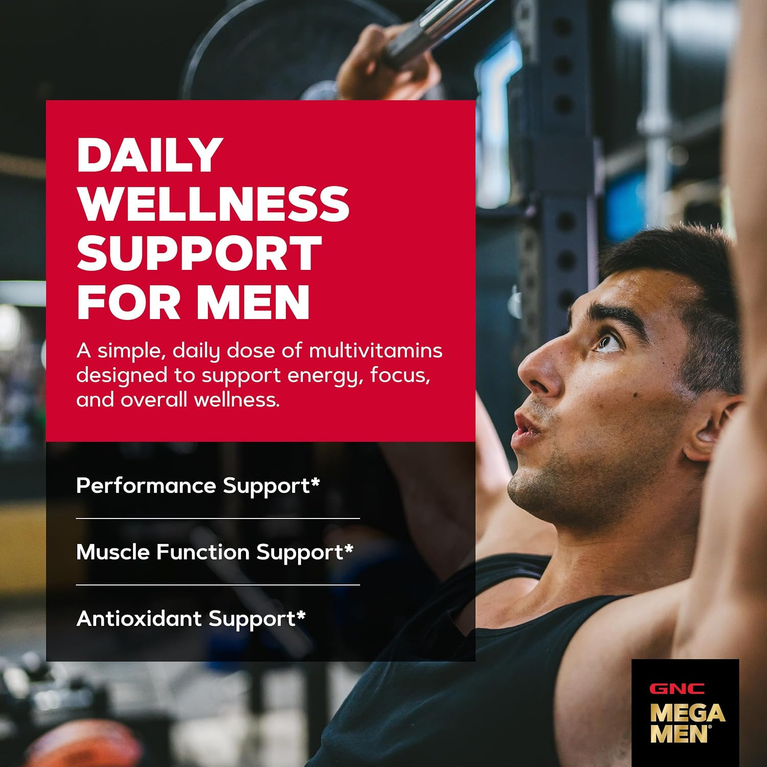 Mega Men Sport Multivitamin | Performance, Muscle Function, and General Health