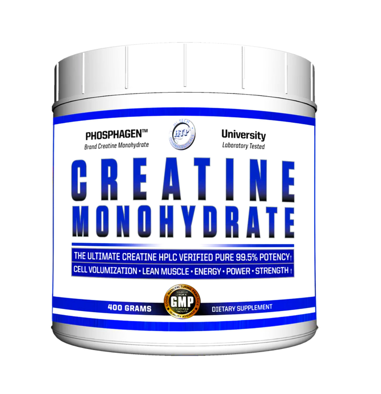 Hi-Tech Pharmaceuticals – Creatine Monohydrate Powder – Unflavored 400 Grams