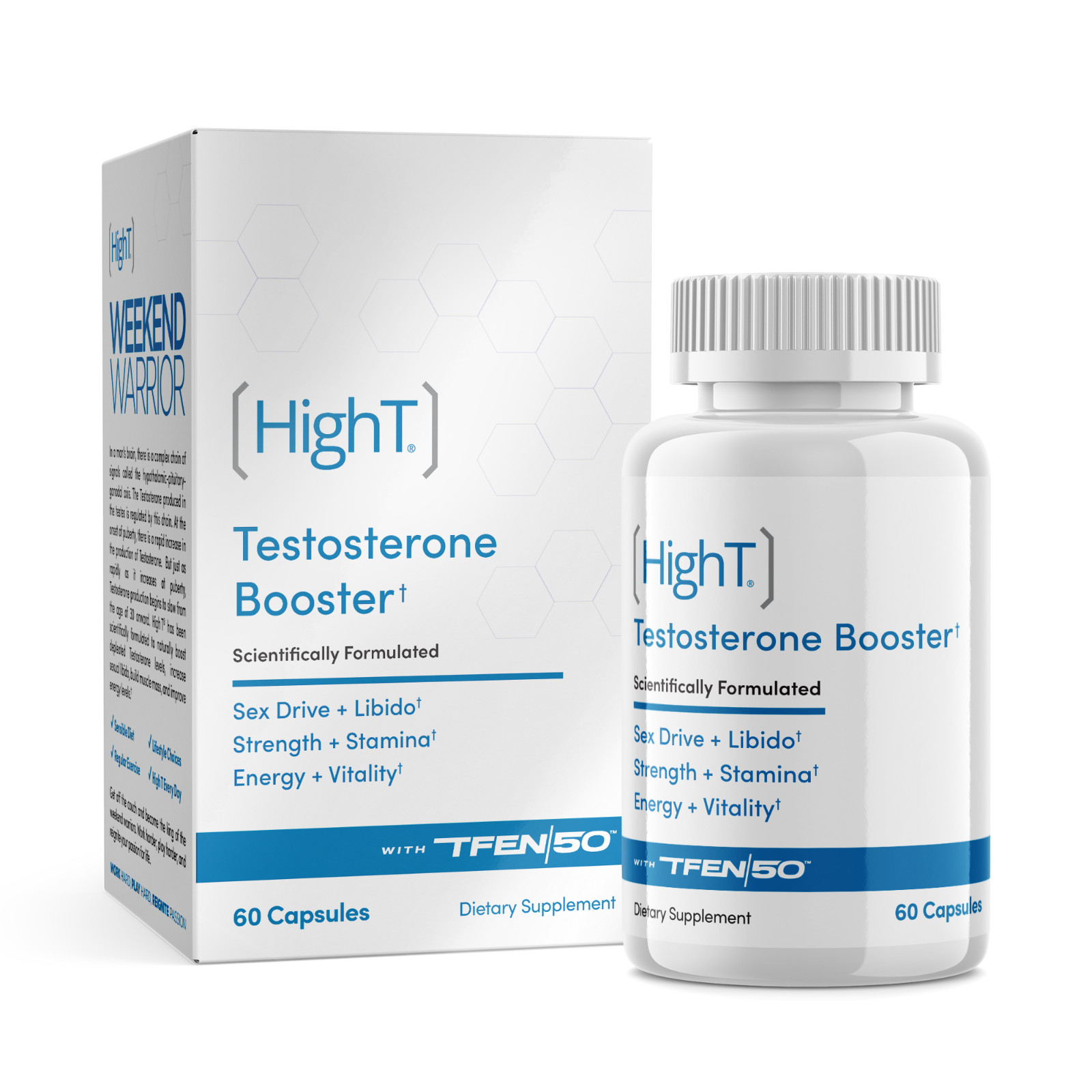 High T HighT Testosterone Booster Sex Drive Stamina Vitality 60 Capsules New