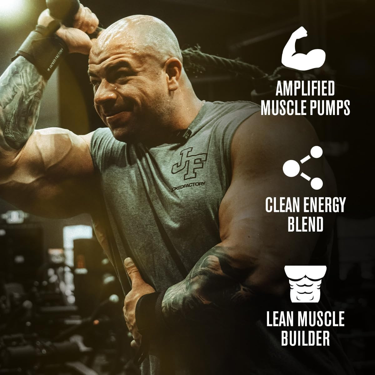 Nitrosurge Build Pre Workout with Creatine for Muscle Building – Con Cret Creati