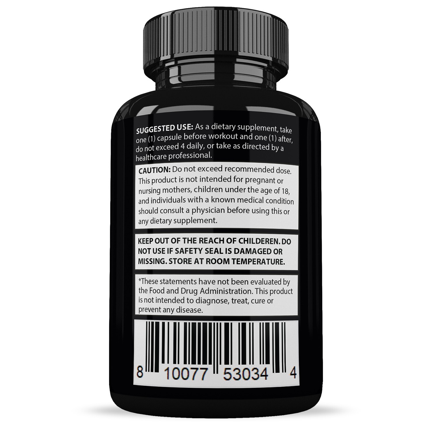 Savage Grow Max Men’s Health Supplement 1600mg 120 Capsules