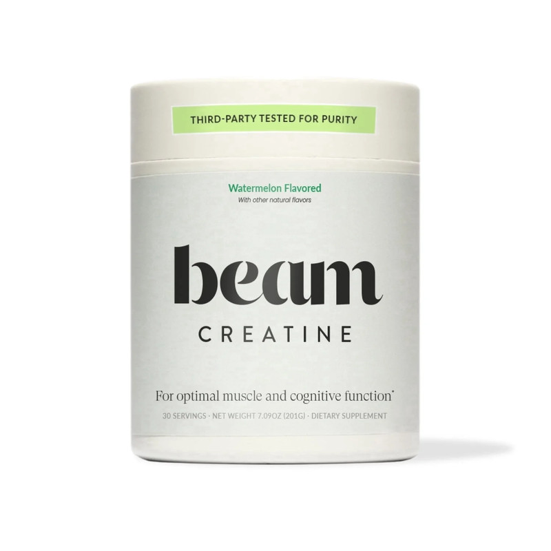 Beam Creatine Powder – Micronized, Third Party Tested Monohydrate for Strength &