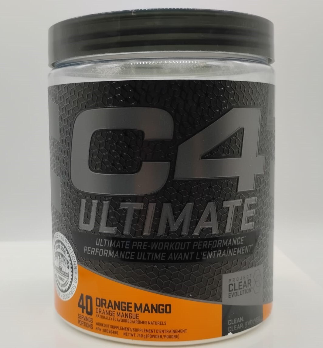 Cellucor C4 Ultimate Pre Workout (40 Servings) Fast Free Shipping! Orange Mango